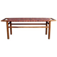 BNIF-01,-LEATHER-BENCH-131X41X49CM