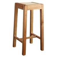 ST25-01C,-SQUARE-BAR-STOOL-RATTAN,-36X36X70CM